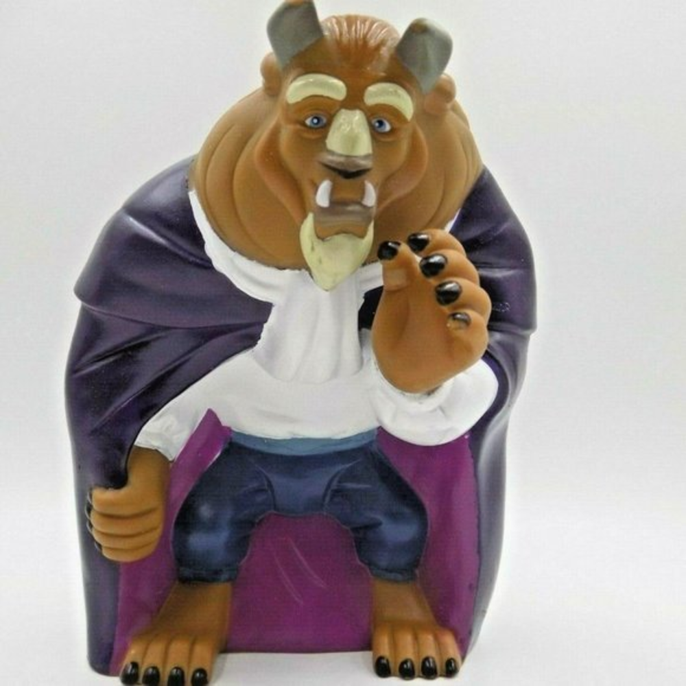 Disney‎ Beast Vintage Rubber Figure 7"